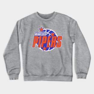 Defunct Minnesota Pipers Basketball Team Crewneck Sweatshirt